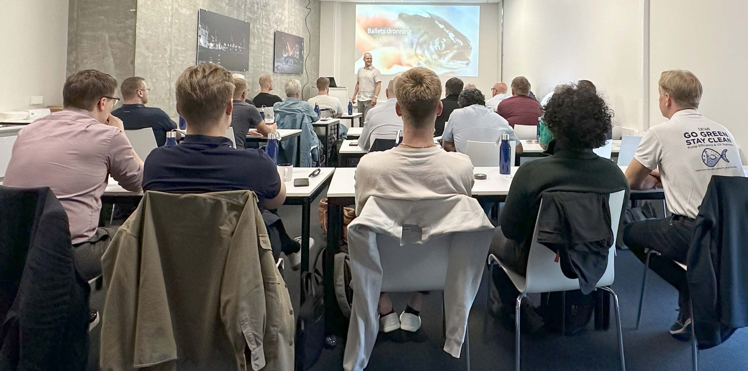 Classroom training fish welfare