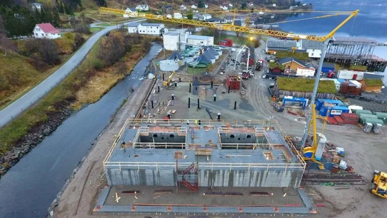 Astafjord landbasert ras anlegg